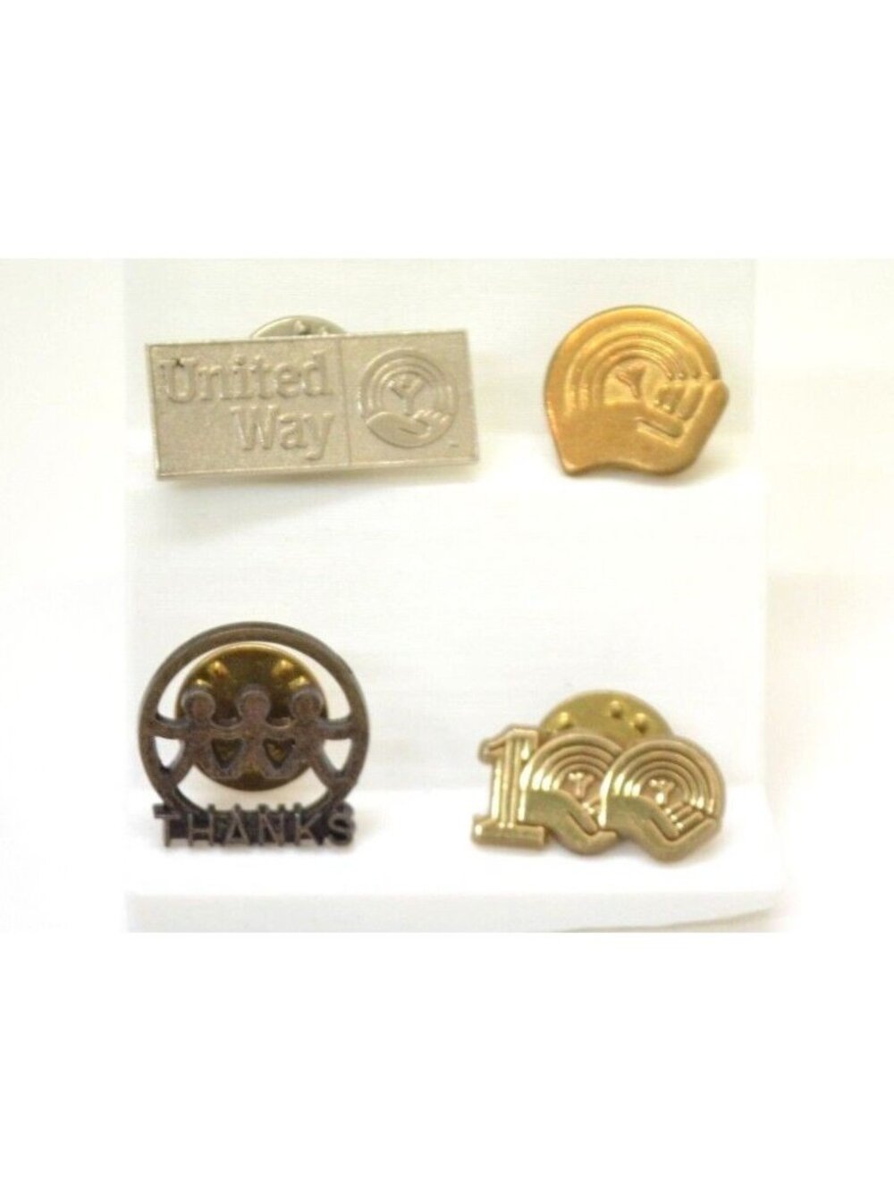 United Way Pin Lot Hand 100 Save Children Lapel Hat Bag Gear